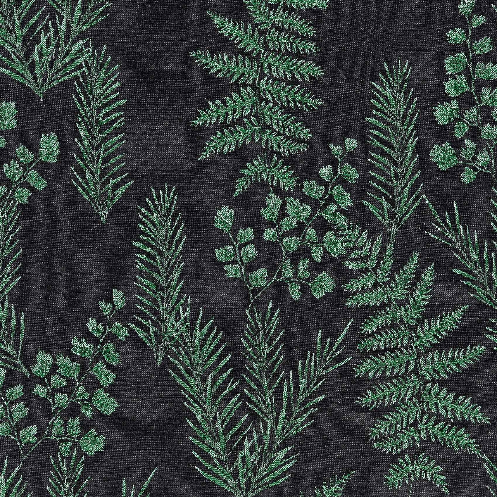Housse de coussin aux feuillages divers - Vert