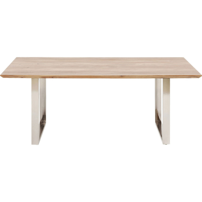Table Symphony acacia chrome Kare Design