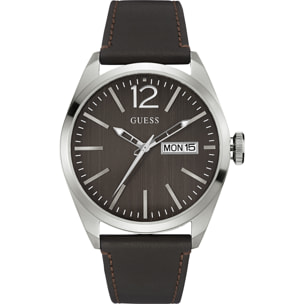 Reloj Guess W0658G3 Hombre Analogico Cuarzo con Correa de Pu & leather
