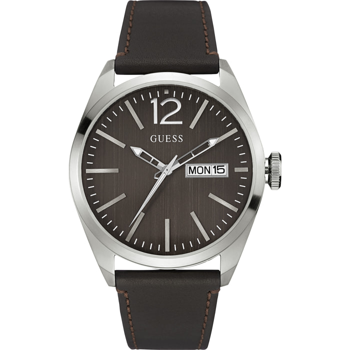 Reloj Guess W0658G3 Hombre Analogico Cuarzo con Correa de Pu & leather