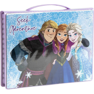Set Papelería Coloreable Caja Frozen