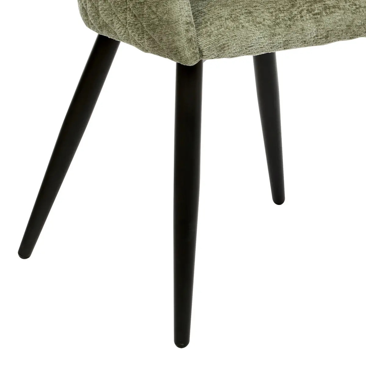 Fauteuil "Marlo" vert kaki L55xp55xH76cm