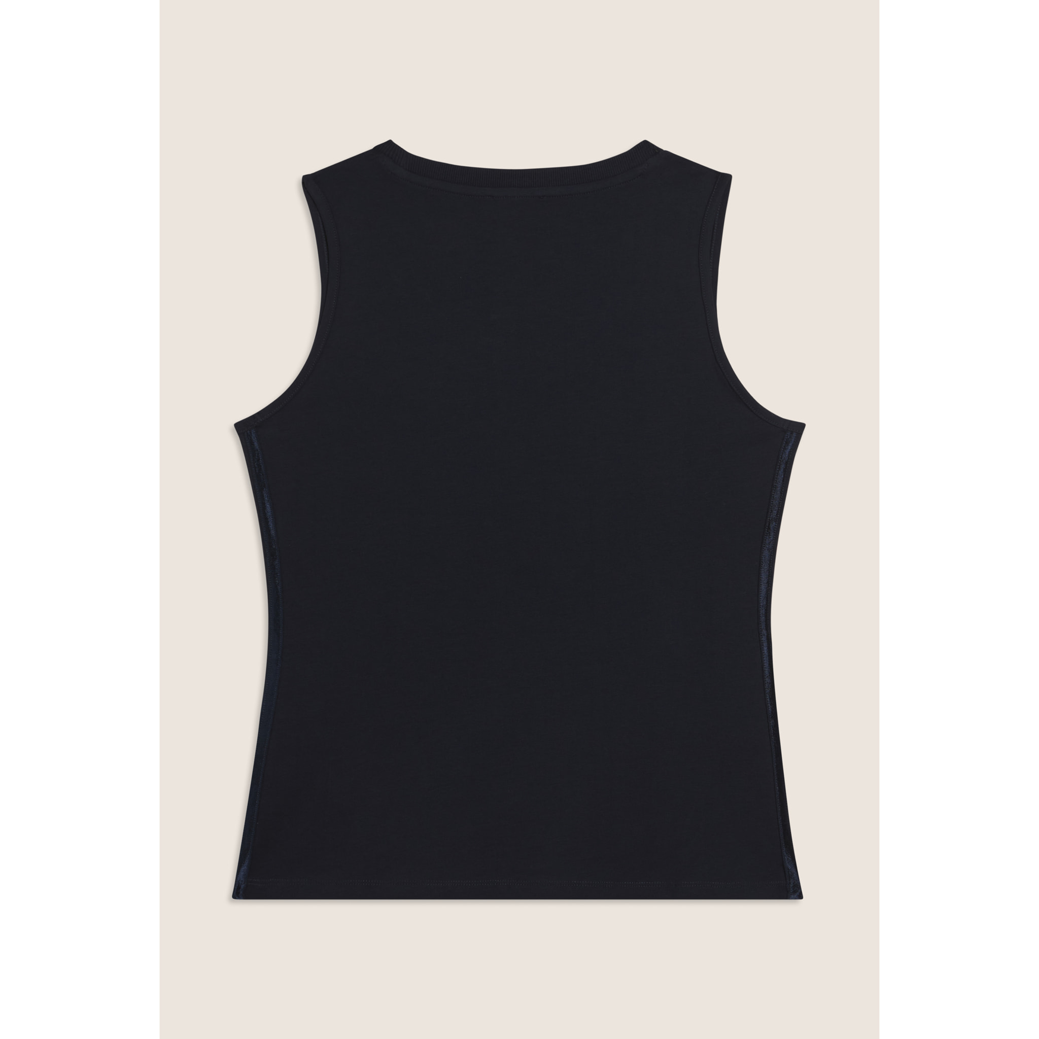 Canotta Regular con Logo FREDDY e Inserti Elastici