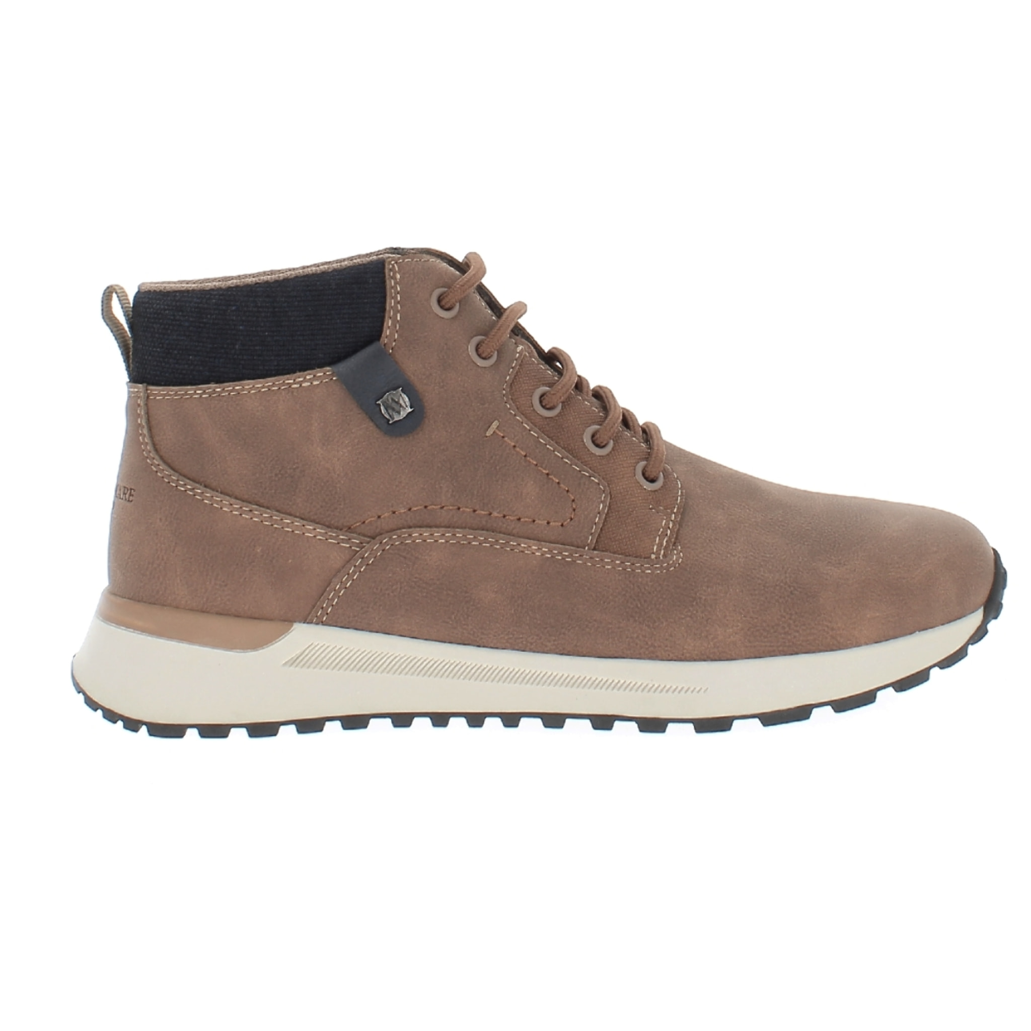 Armata di Mare Scarpe Uomo Stivaletti Casual Stringati con Soletta Rimovibile in Memory Foam AMU W24L630 Brown