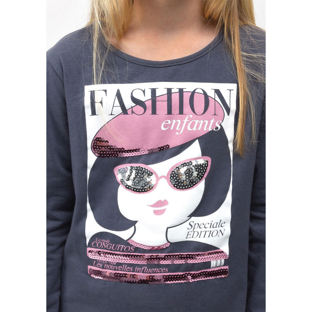 Conguitos - T-shirt casual a maniche corte stampata