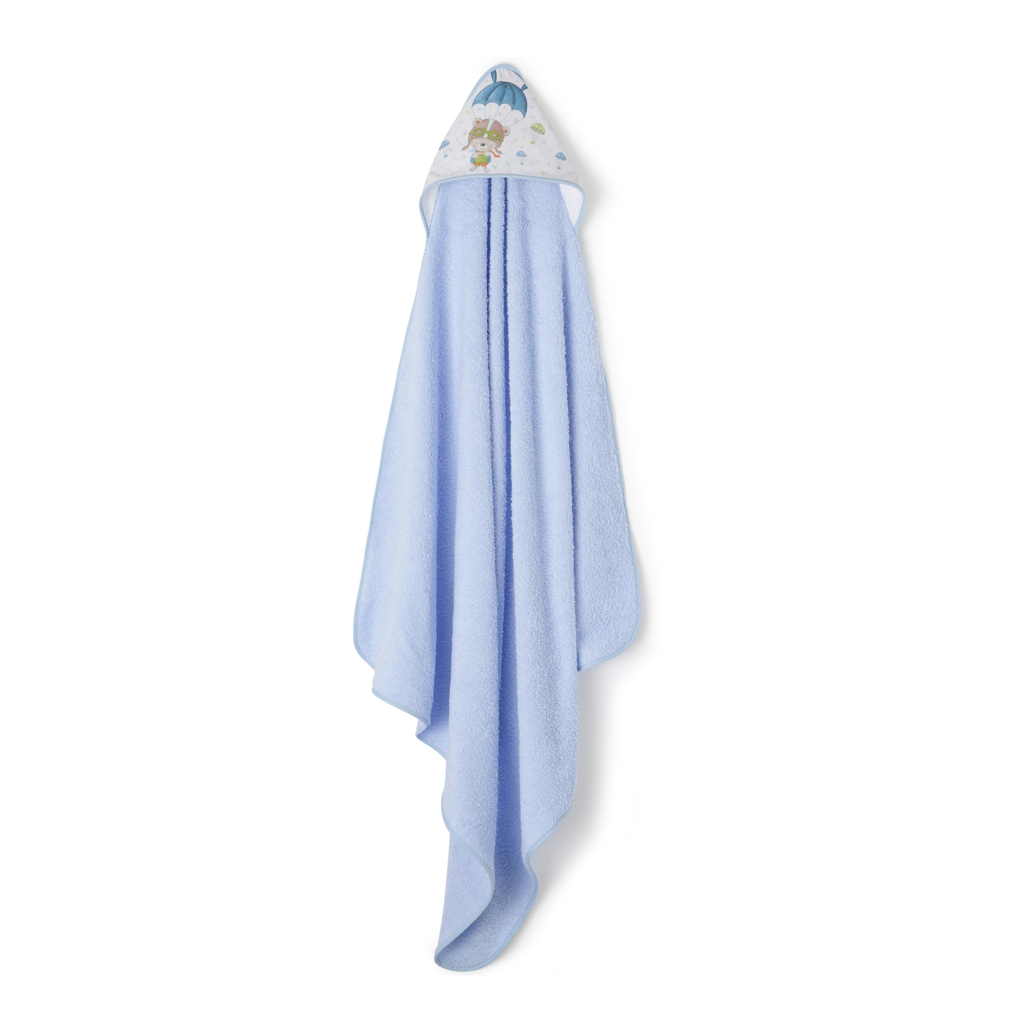 Capa de Baño 1 x 1 Mt  Mod Paracaidista Azul