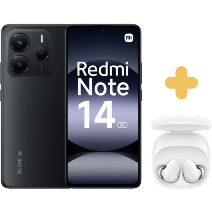Smartphone XIAOMI Pack Redmi Note 14 5G 256Go + Buds6 Play