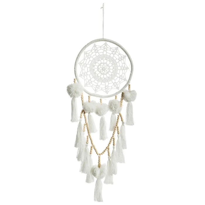 Attrape rêves "Été" blanc 20x56cm