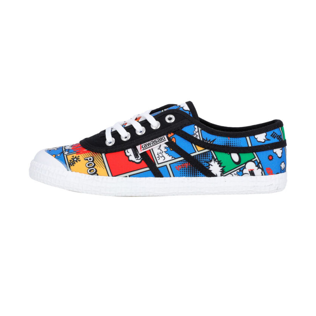 Zapatillas Sneaker Unisex - KAWASAKI Cartoon Canvas Shoe  8881 Multi Color