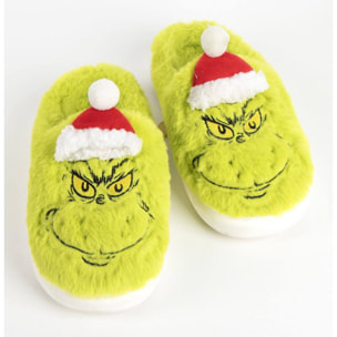 Pantuflas de estar por casa "The Grinch"