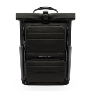 Piquadro Zaino roll-top da bici porta pc 15,6"