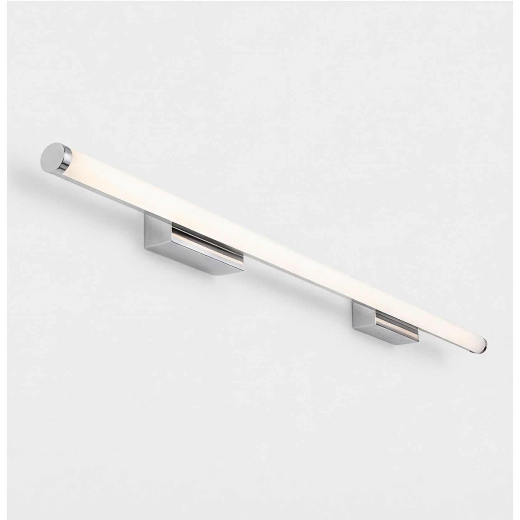 LEDS C4 Baño IP44 Toilet Slim 1232mm LED 43.6 Blanco cálido - 3000K ON-OFF Cromo 3472lm