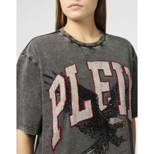 PHILIPP PLEIN Camiseta Cuello Redondo Ss EAGLE