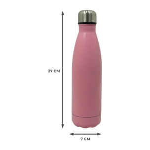 Borraccia Termica 500ml Bottiglia Thermos Travel Tinta Unita