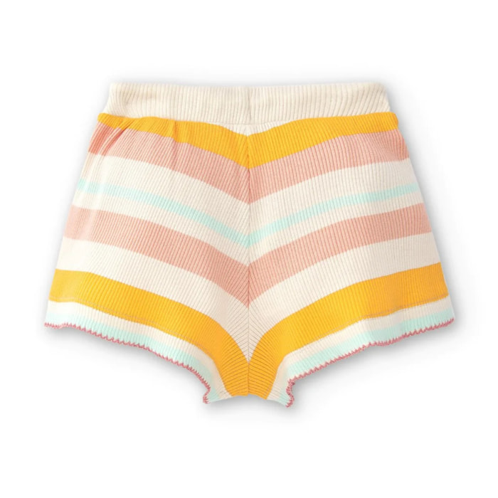 Short de niña multicolor