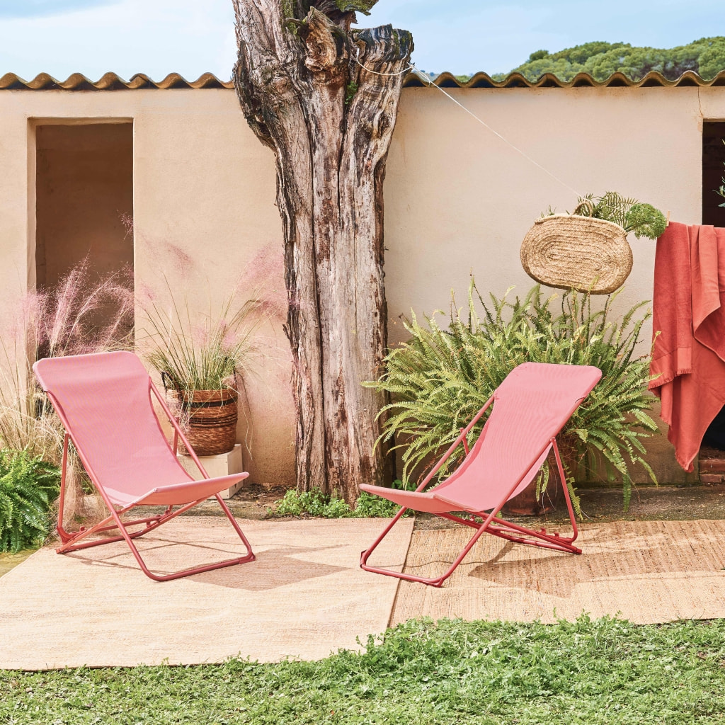 Chilienne acier pliante (lot de 2) LIVORNO