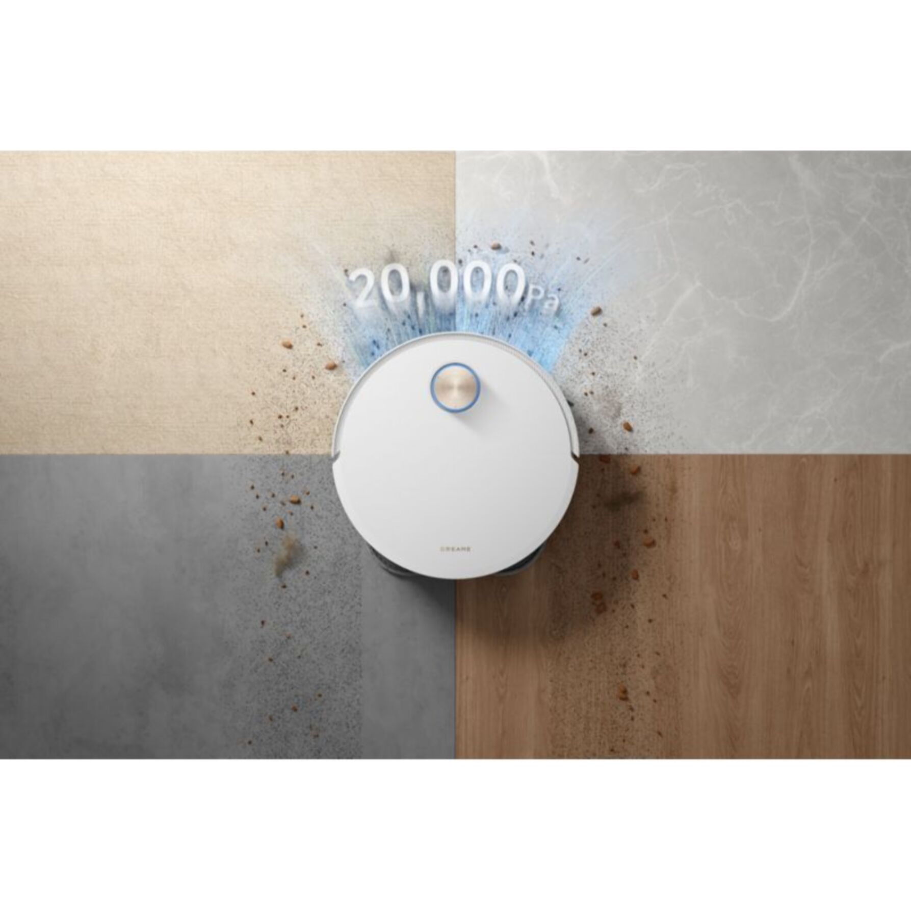Aspirateur robot DREAME X50 Ultra Complete White