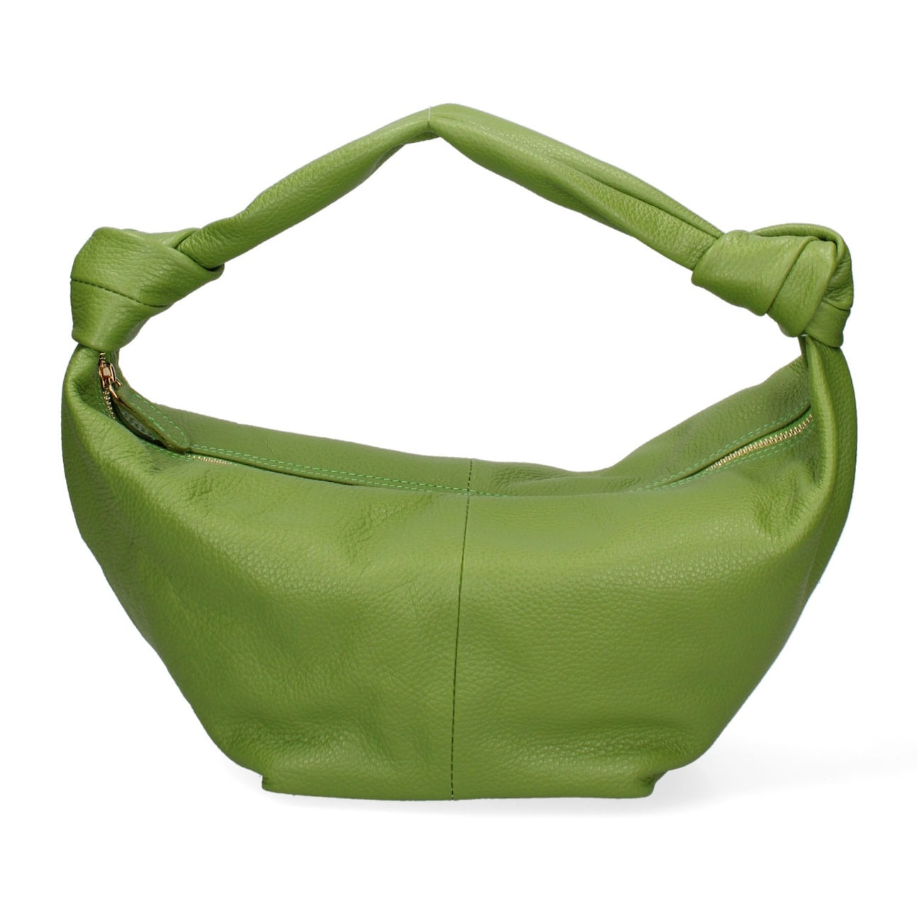 Borsa a spalla da donna - Modello Lunaria - Vera pelle - 37.0 x 20.0 x 17.0 cm