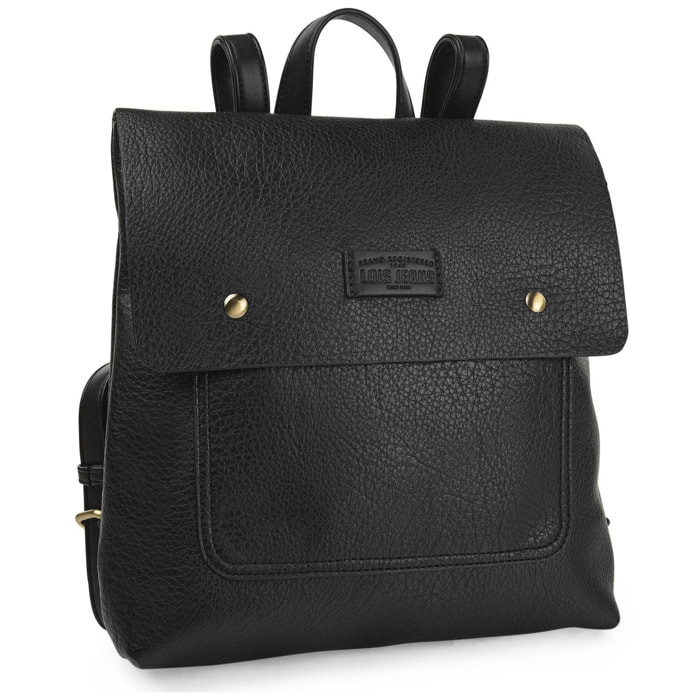 Bolso Mochila Mujer Lois Ankeny Negro