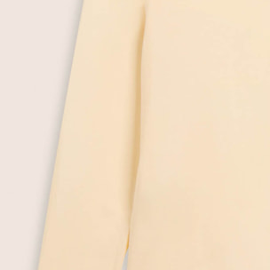 T-shirt da donna a manica lunga con fondo stondato