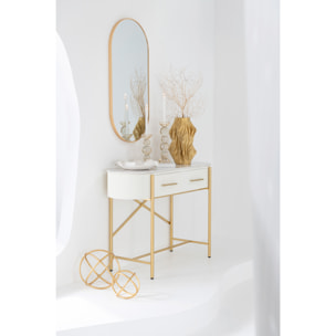 J-Line décoration Boule Sculpture - aluminium - or - large