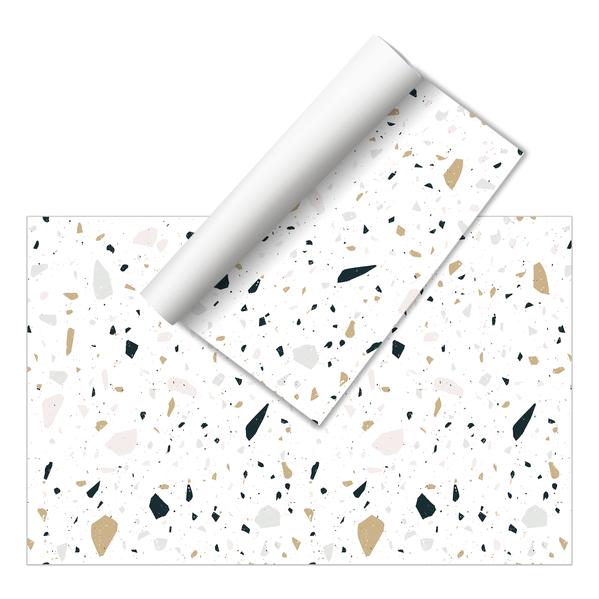 Alfombra de vinilo CERAMIKO, Terrazzo Aquiles 160x230 cm