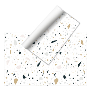 Alfombra de vinilo CERAMIKO, Terrazzo Aquiles 160x230 cm