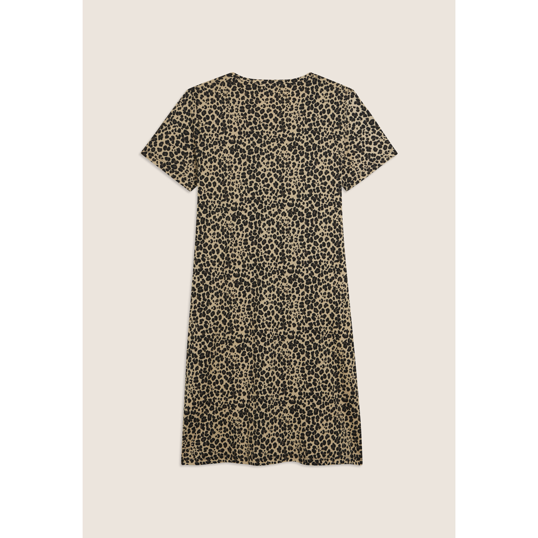 Abito Animalier con dettaglio annodato sul fianco