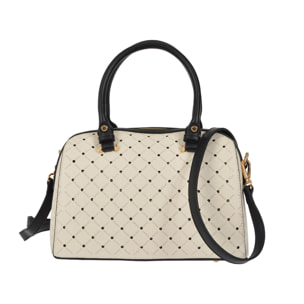 BORSA ROMEO GIGLI MILANO DONNA CON TRACOLLA BEIGE/NERO