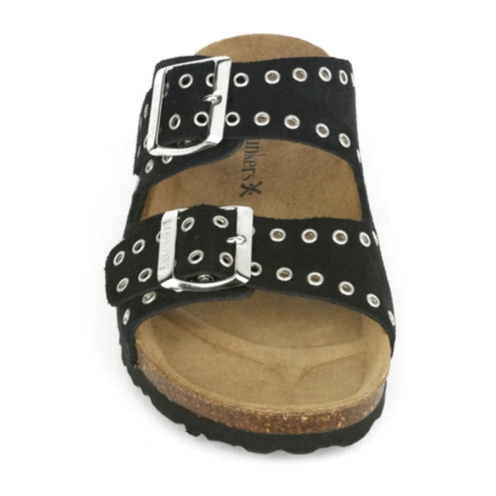 SANDALIA MADRID BABUNKERS NEGRO