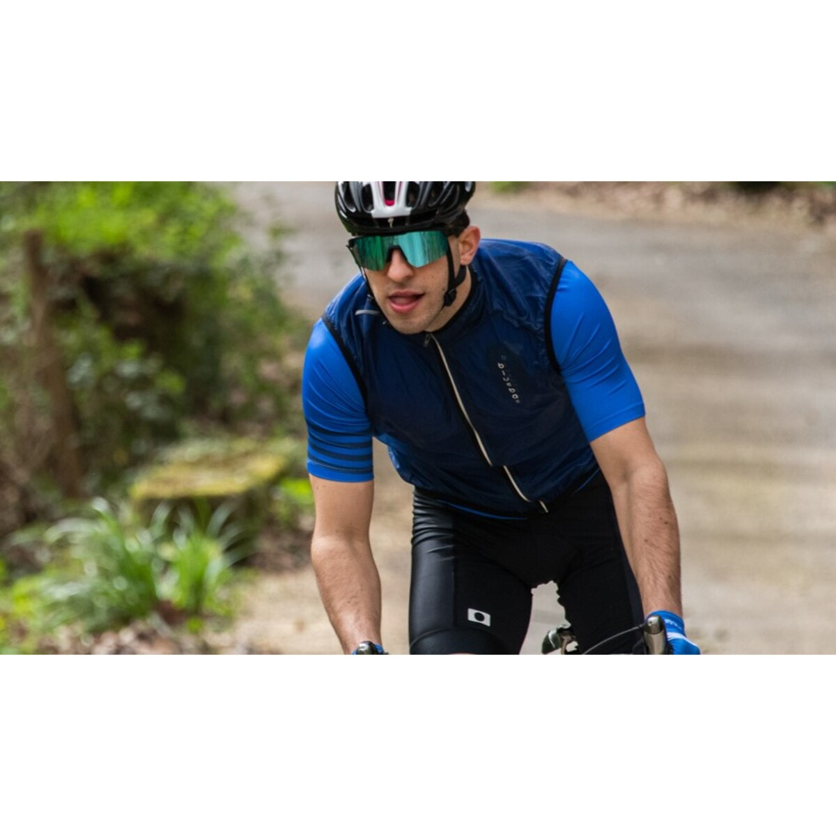 GILET DA CICLISMO ANTIVENTO DA UOMO BLUEBALL IN BLU