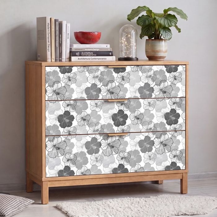 Sticker meuble tropical machida 40 x 60 cm