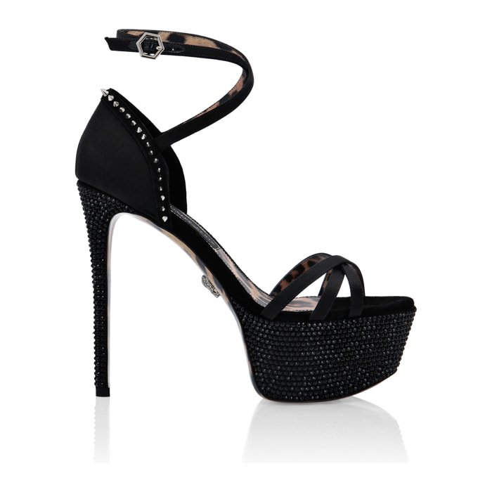 PHILIPP PLEIN Sandali con tacchi alti