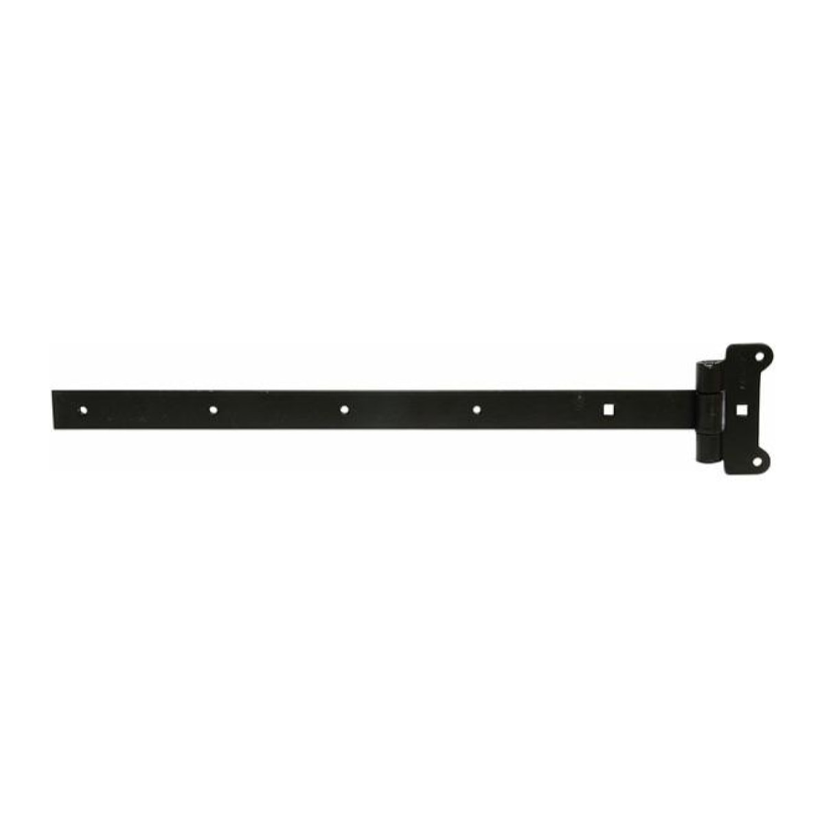 Penture festonnée bout carré fer de 30x3,5 mm époxy noir lg 600 mm - TIRARD BURGAUD - 951140