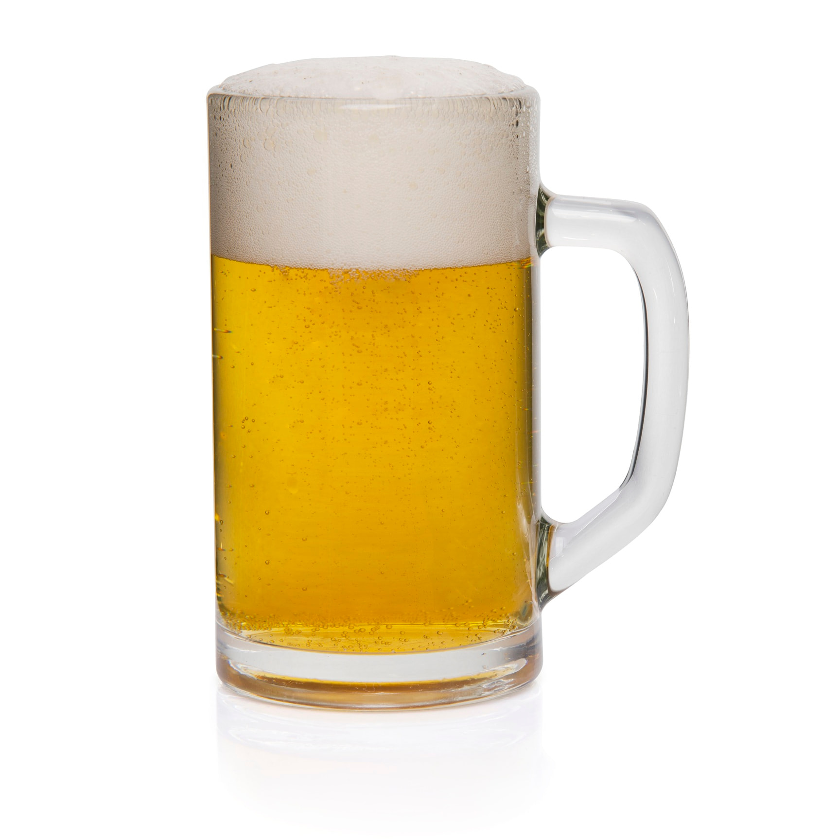 Set de 6 chopes à bière Excelsa – Amburgo, Verre Transparent 49 cl