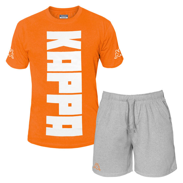 Completo Corto Uomo KAPPA Cotone Jersey