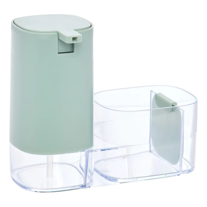 Distributeur de savon Poly rectangulaire 540ml vert