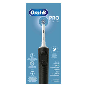 Oral-B Vitality Pro - Noire - Brosse À Dents Électrique