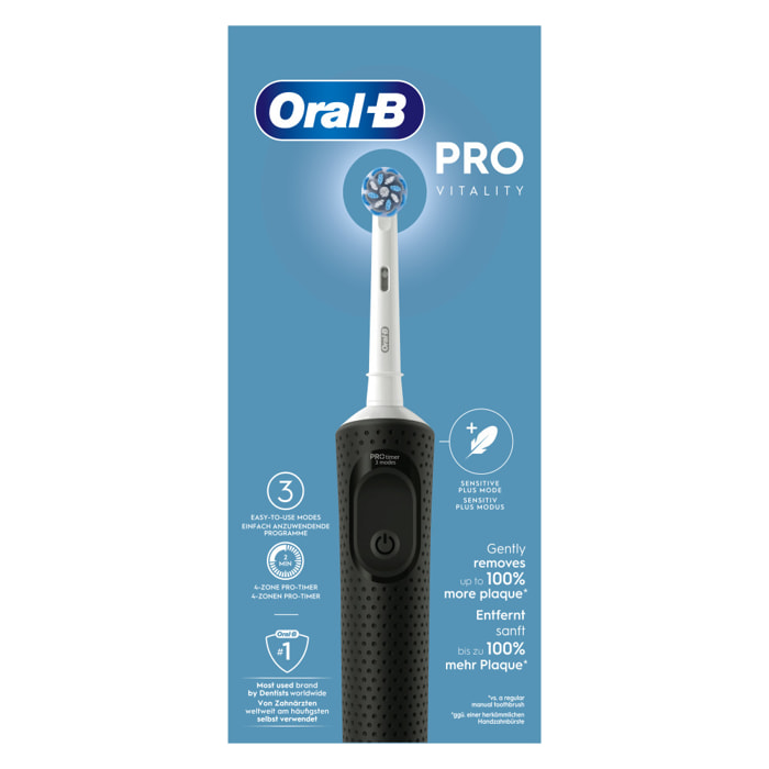 Oral-B Vitality Pro - Noire - Brosse À Dents Électrique