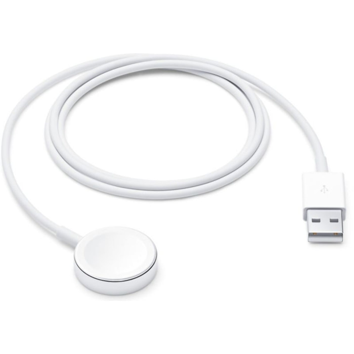 Chargeur induction APPLE magnétique Apple Watch 1m USB A