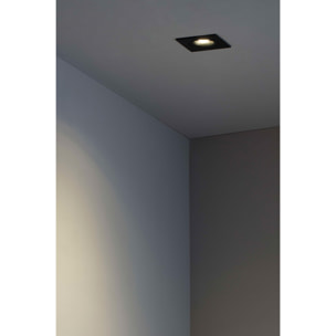 ARGÓN SQ Lampe encastrable noire