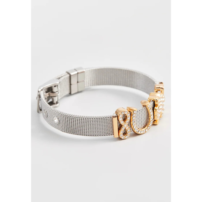 Bracciale U.S. Polo Assn. In acciaio