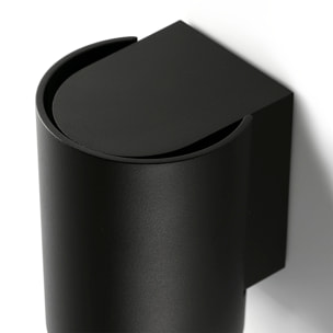 KOV 1L Lampe applique ronde noire 2700K 34°