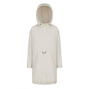 Chubasquero > Cortavientos Mujer de la marca GEOX  modelo W BULMYA LONG PARKA White