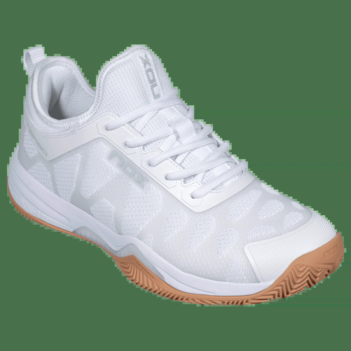 Zapatillas de Pádel NERBO Blanco/Suela Caramelo