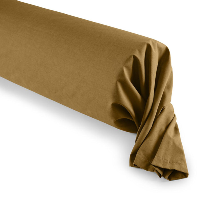 Taie de traversin 45 x 185 cm ''Prémium'' - Couleur: Prémium Caramel