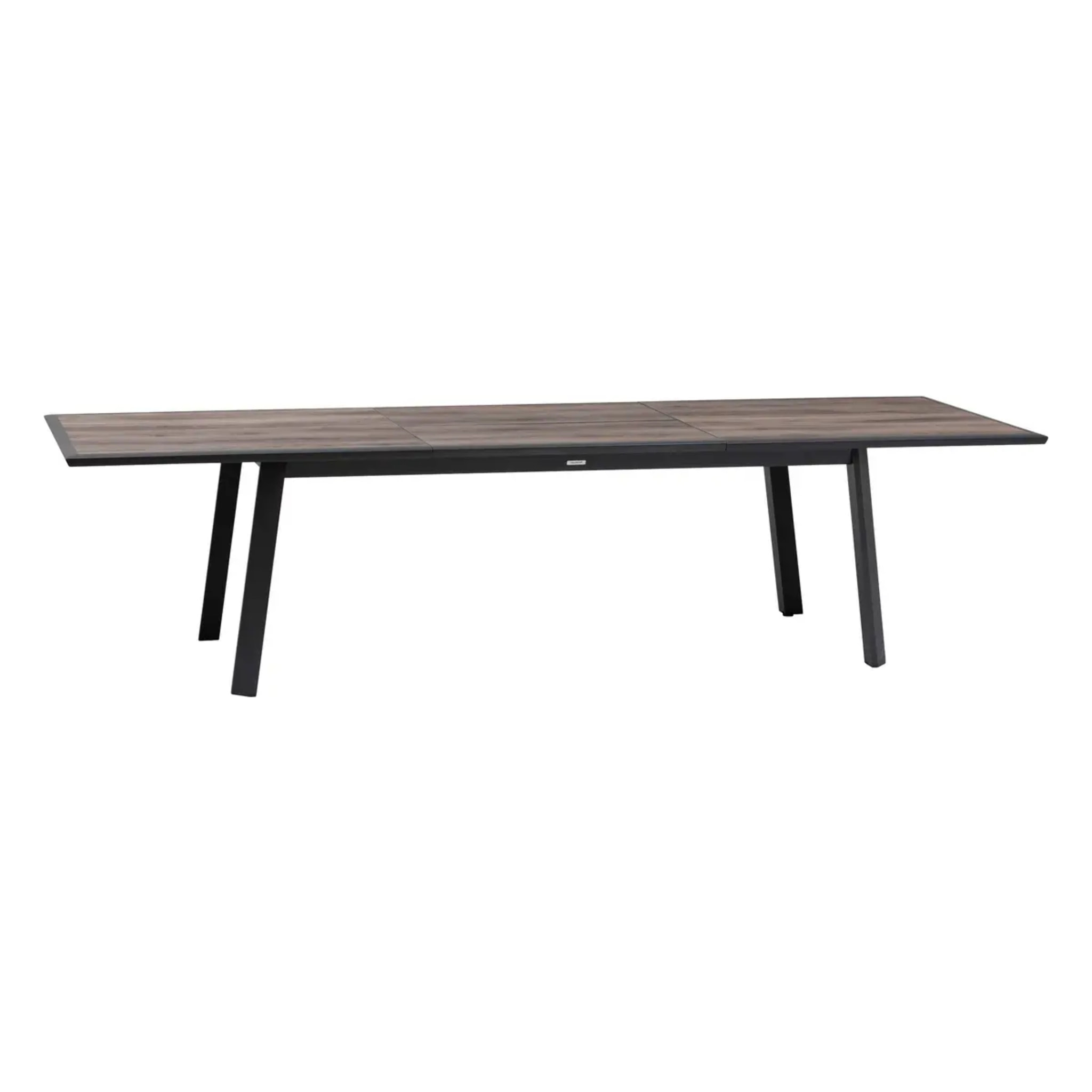 Table de jardin extensible Pavane Graphite & Pécan