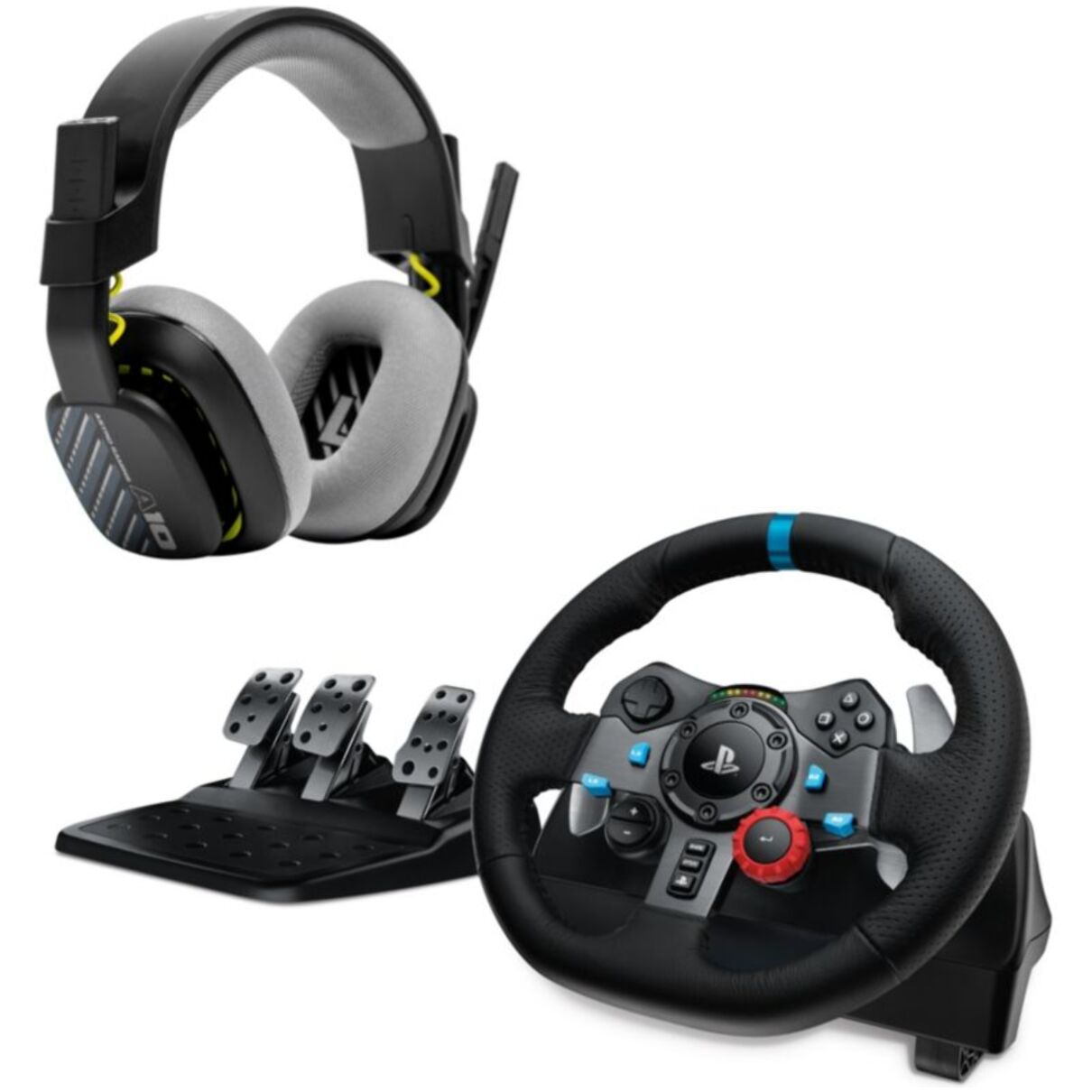 Volant + Pédalier LOGITECH VOLANT G29 + CASQUE ASTRO A10