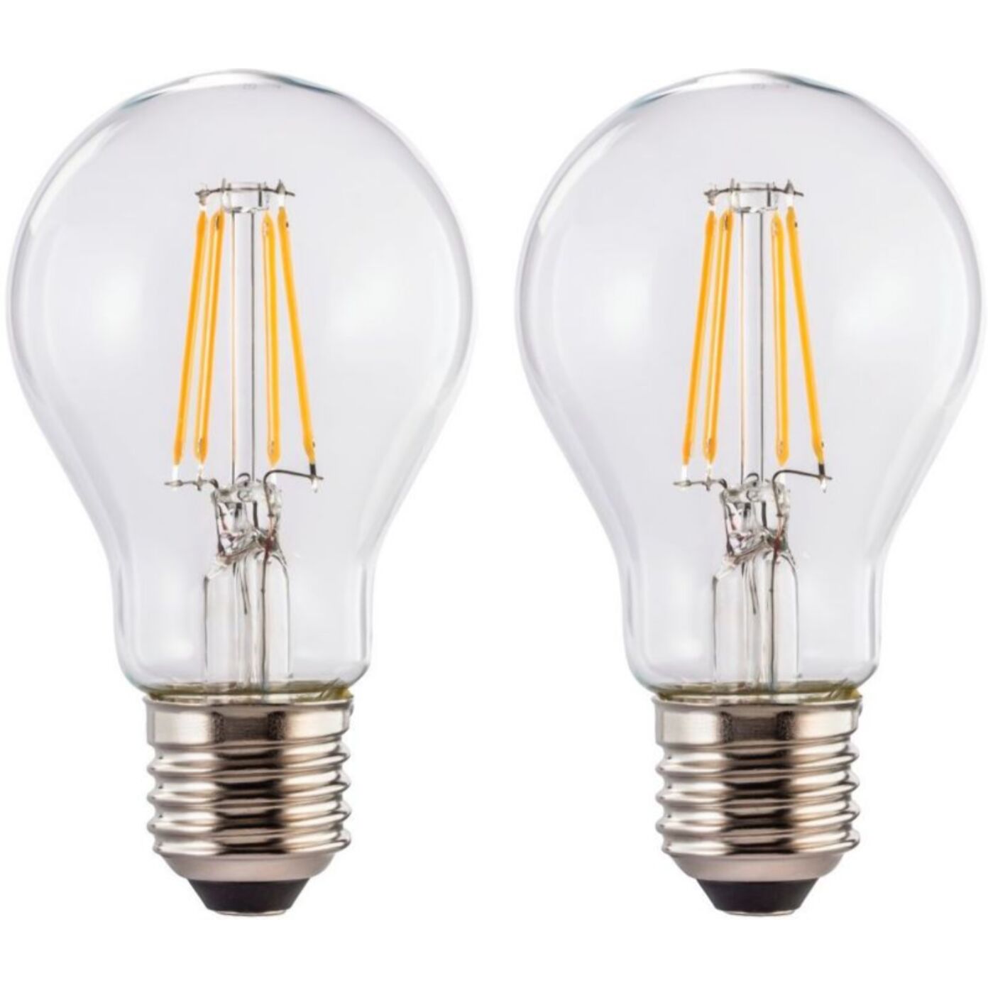 Ampoule XAVAX LED E27 6.5W CLA x2