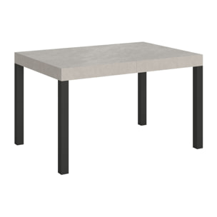 Tavolo allungabile 90x140/244 cm Everyday cashmere gambe antracite